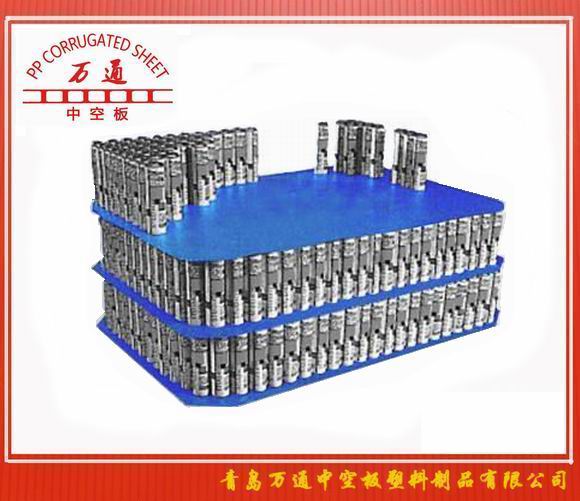 <strong>啤酒、飲料托盤包裝用塑料中空板墊板</strong>